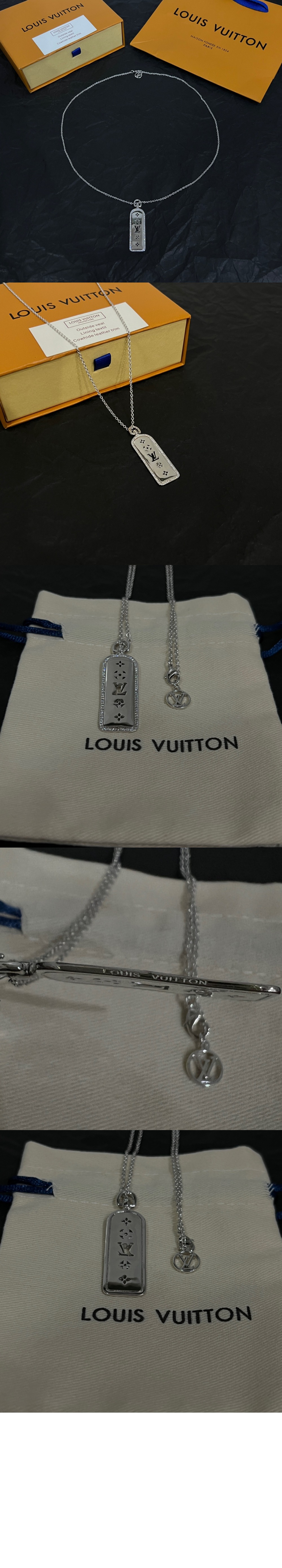 루이비통 레 가스통 비통 목걸이 Q03059