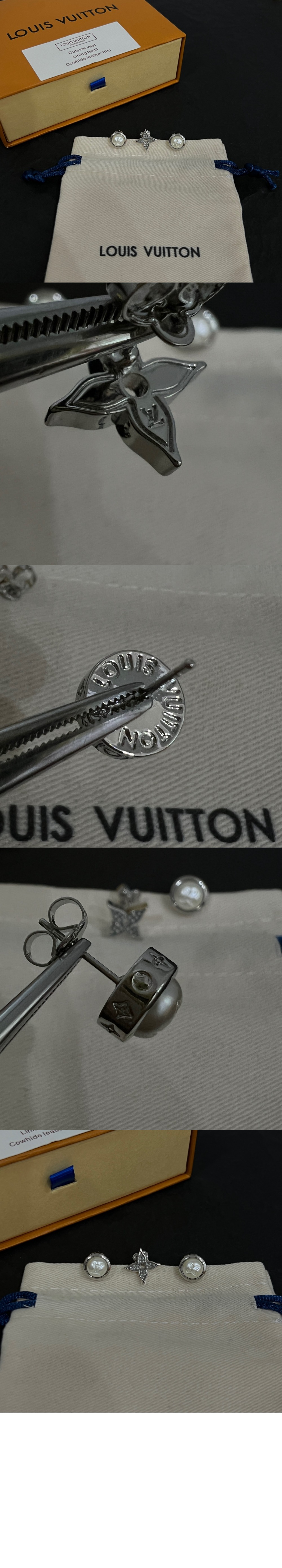 루이비통 펄 퓨전 3개 세트 귀걸이 M01856