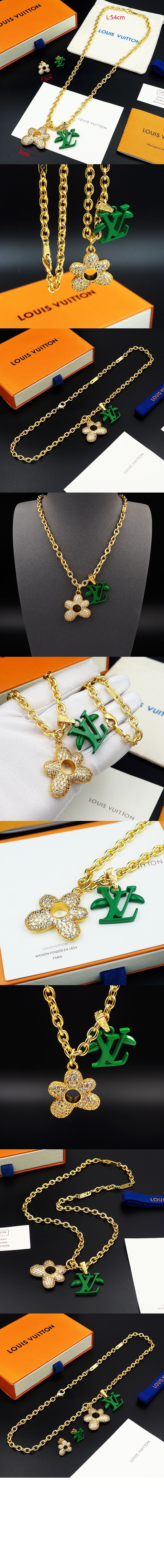 루이비통 블루밍 펜던트 목걸이 M01867