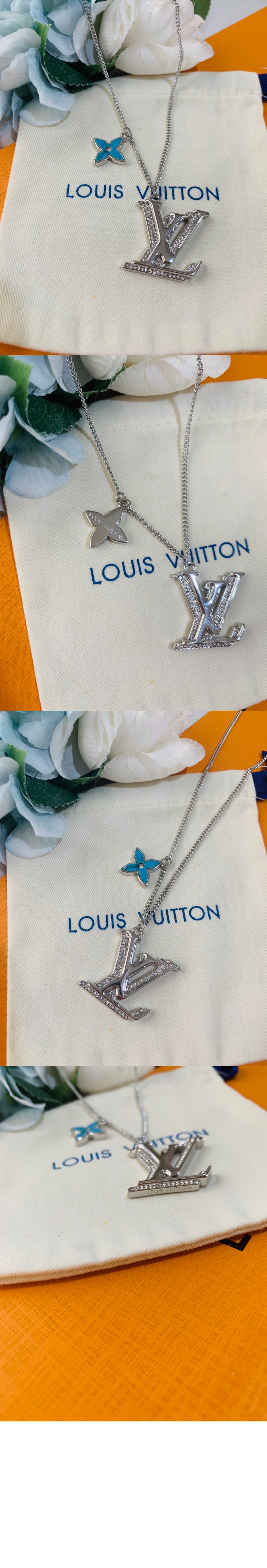 루이비통 LV 이니셜 목걸이 M80208