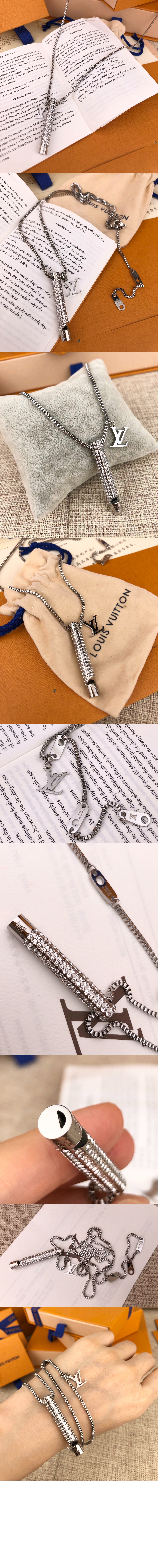 루이비통 LV 휘슬 목걸이 M68874