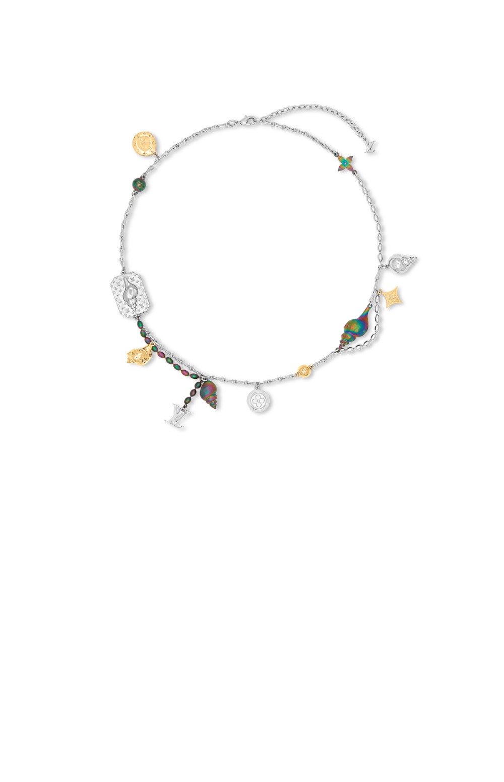 루이비통 쉘 목걸이 M01488