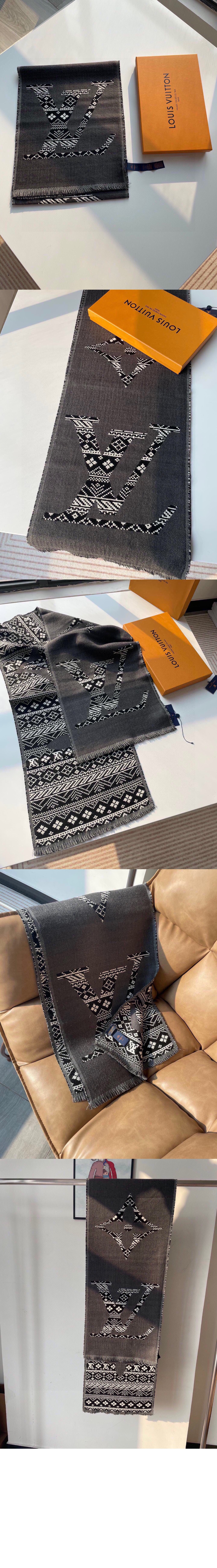 루이비통 MNG 양면 스카프 M77947