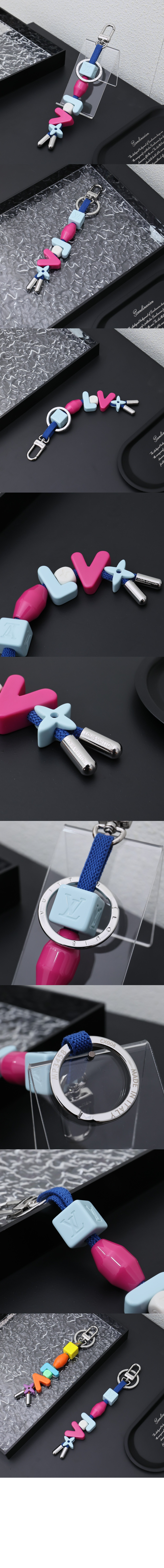 루이비통 LV 플레이 키 홀더 & 백 참 MP3458