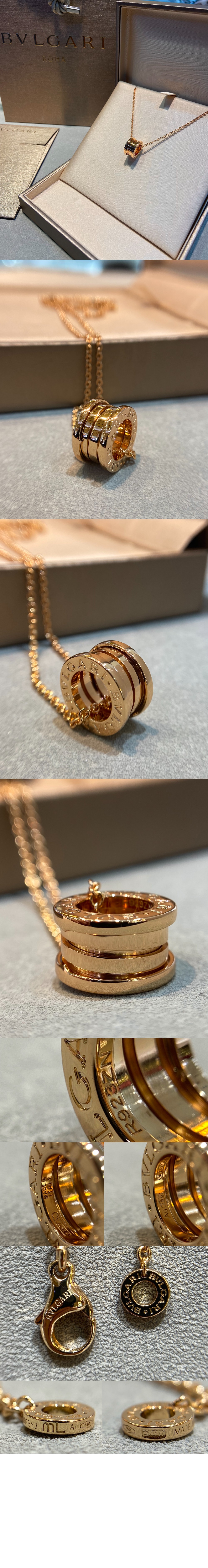 불가리 비제로원 네크리스 335924