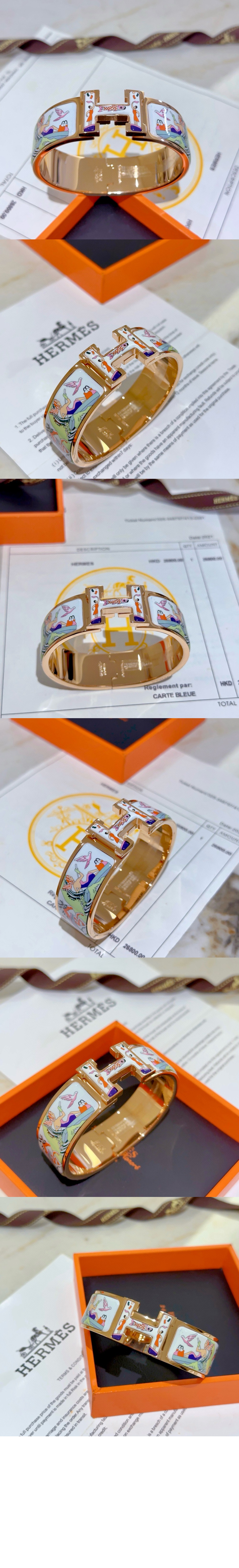 에르메스 Clic Clac H l'Epopee d'Hermès bracelet 팔찌