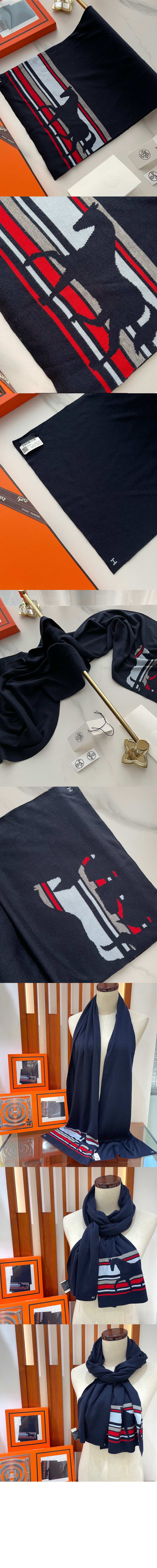 에르메스 ALLer retour Clanequstre muffler