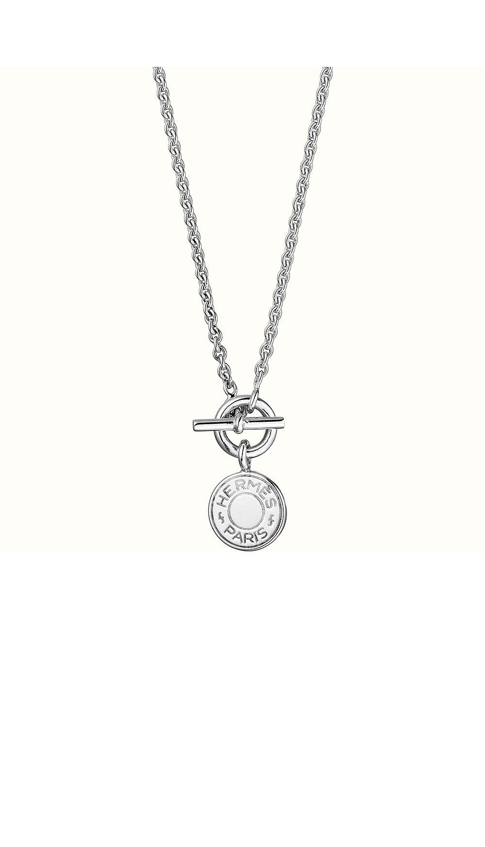 에르메스 아뮬레뜨 H 꽁빼띠 목걸이