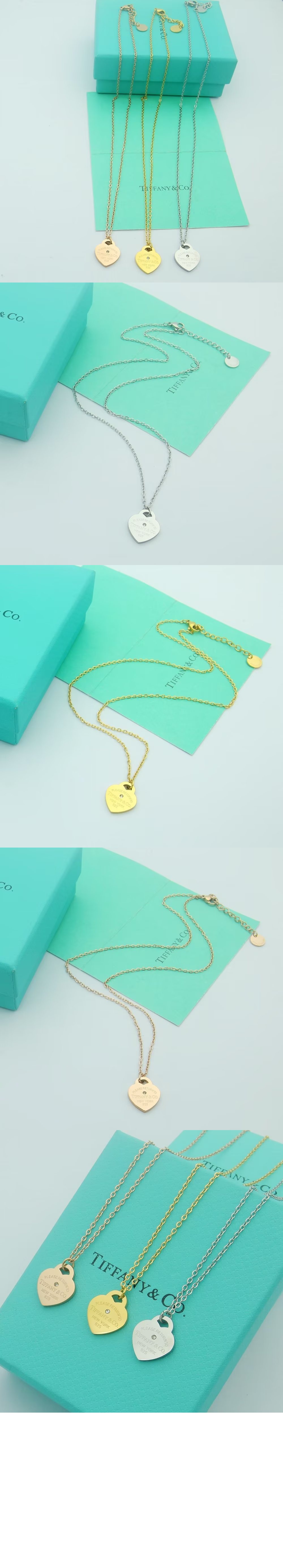 하트 태그 펜던트