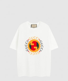 구찌 로고 프린트 반팔