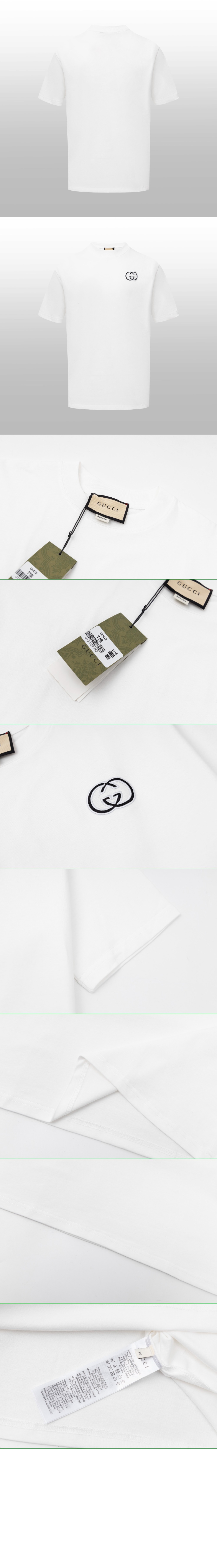 구찌 로고 프린트 반팔