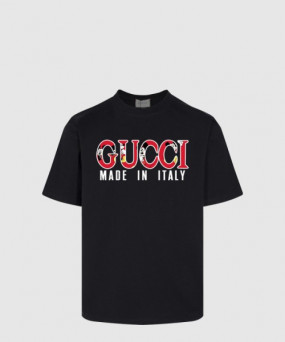 구찌 로고 프린트 반팔