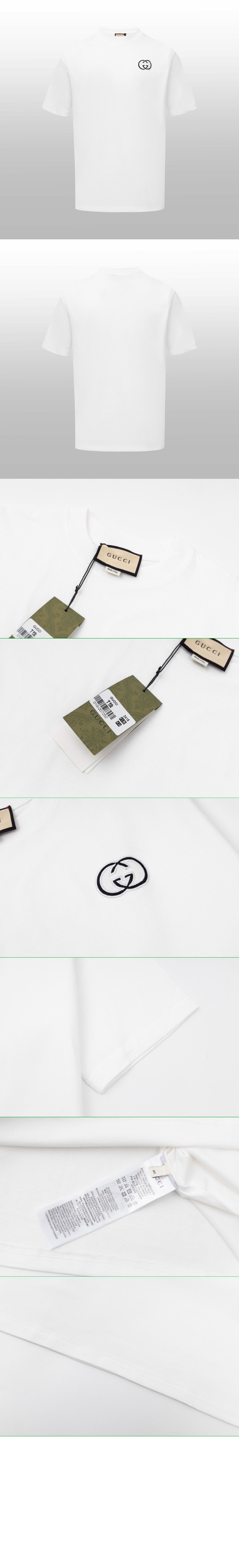 구찌 로고 프린트 반팔