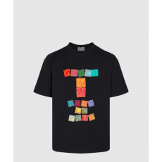 구찌 프린트 면 티셔츠