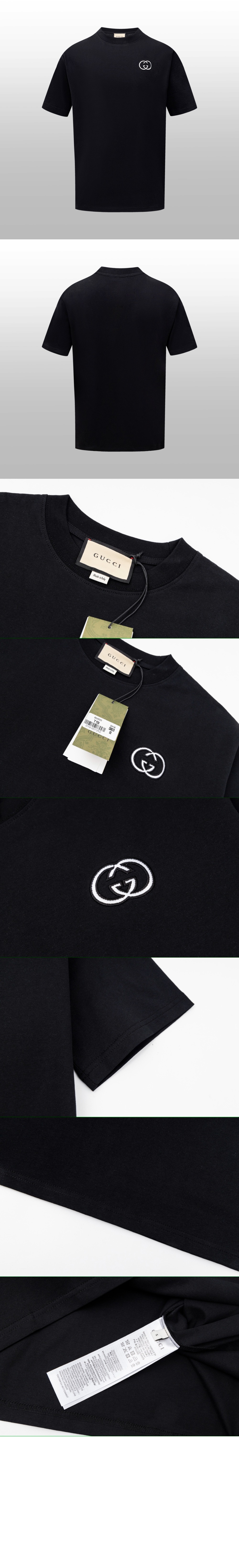 구찌 로고 프린트 반팔