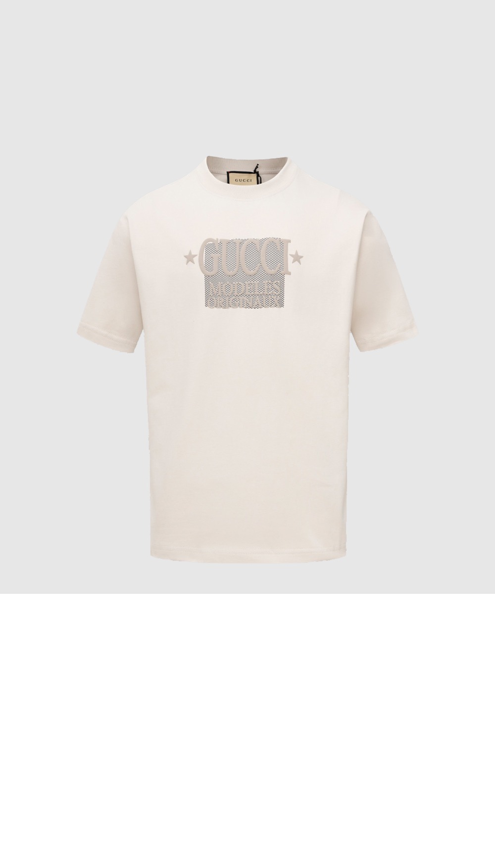 구찌 프린트 면 티셔츠