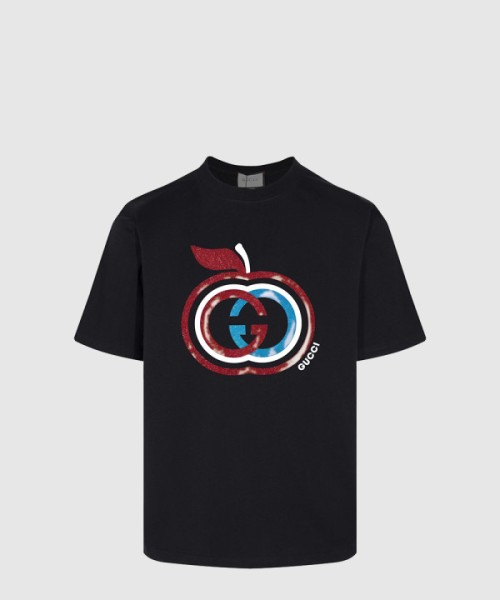 구찌 프린트 면 티셔츠