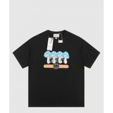 구찌 프린트 면 티셔츠