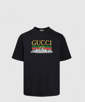 구찌 로고 프린트 반팔