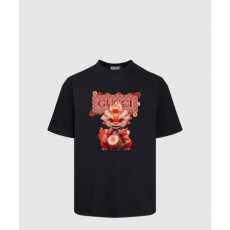 구찌 프린트 면 티셔츠