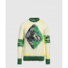 디올 플라워 코튼 톱