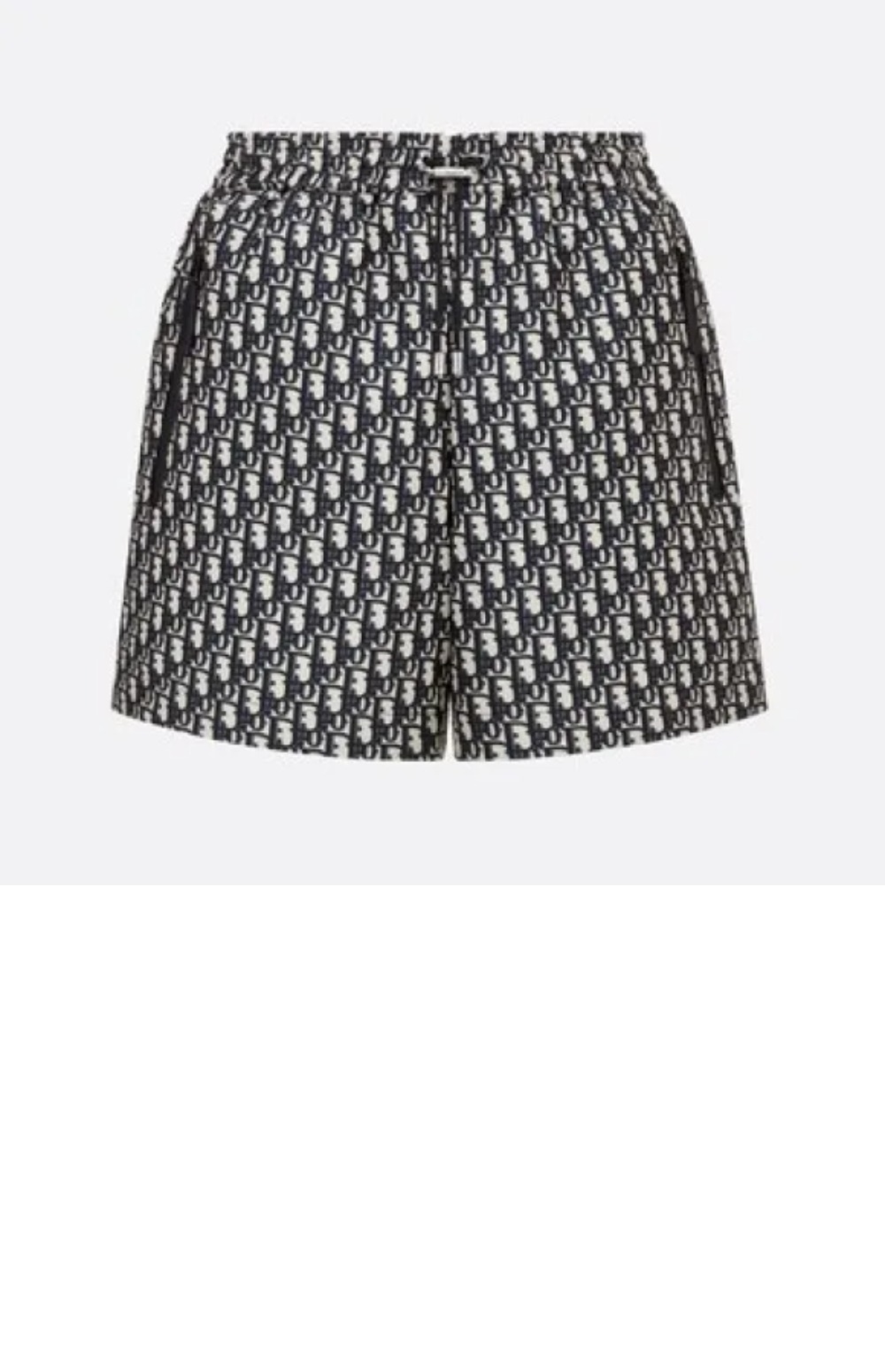 디올 로고 프린트 반바지