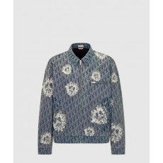 디올 로고 프린트 재킷