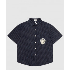 디올 로고 프린트 셔츠 톱