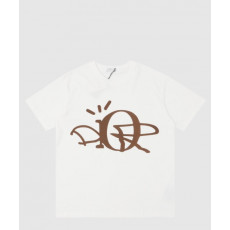 디올 로고 프린트 반팔