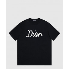 디올 로고 프린트 반팔