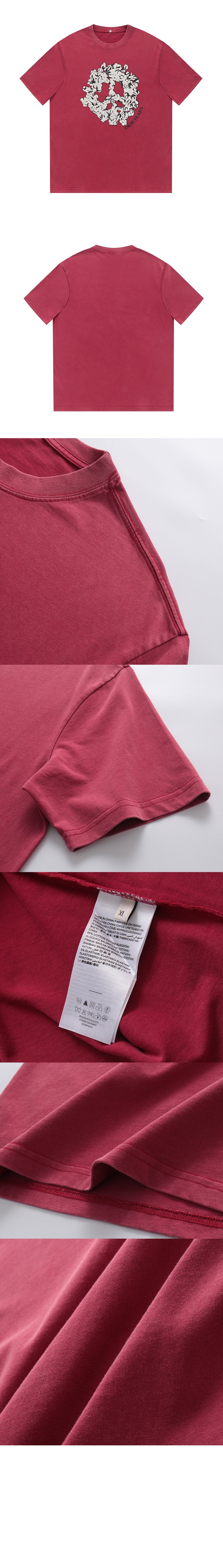 디올 플라워 코튼 톱