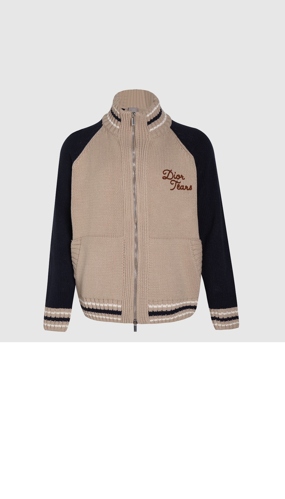 디올 니트 긴팔 톱