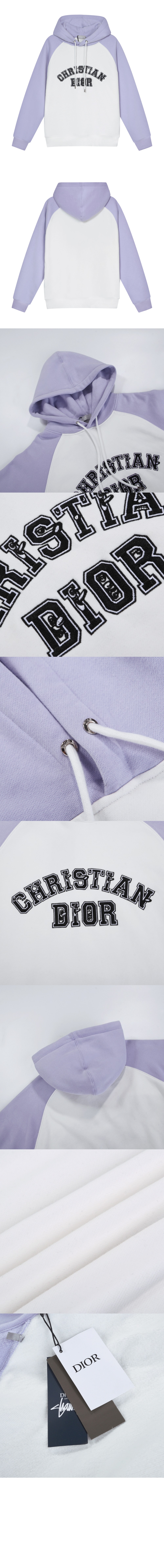 디올 플라워 코튼 톱