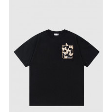 디올 로고 프린트 반팔