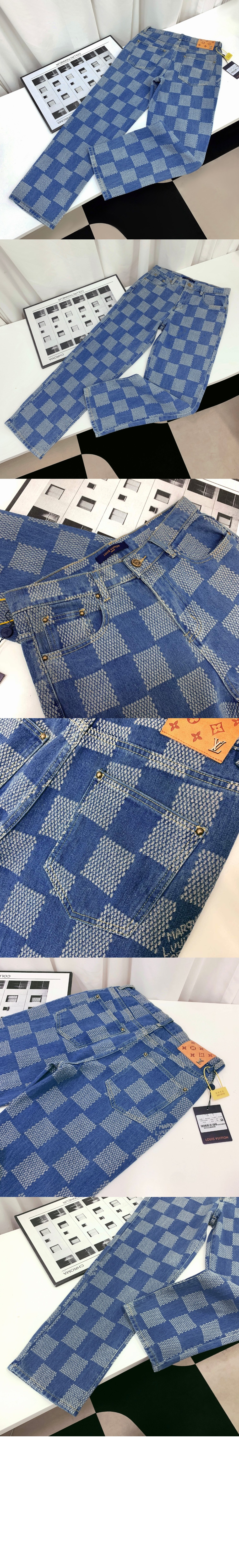 루이비통 데님 팬츠