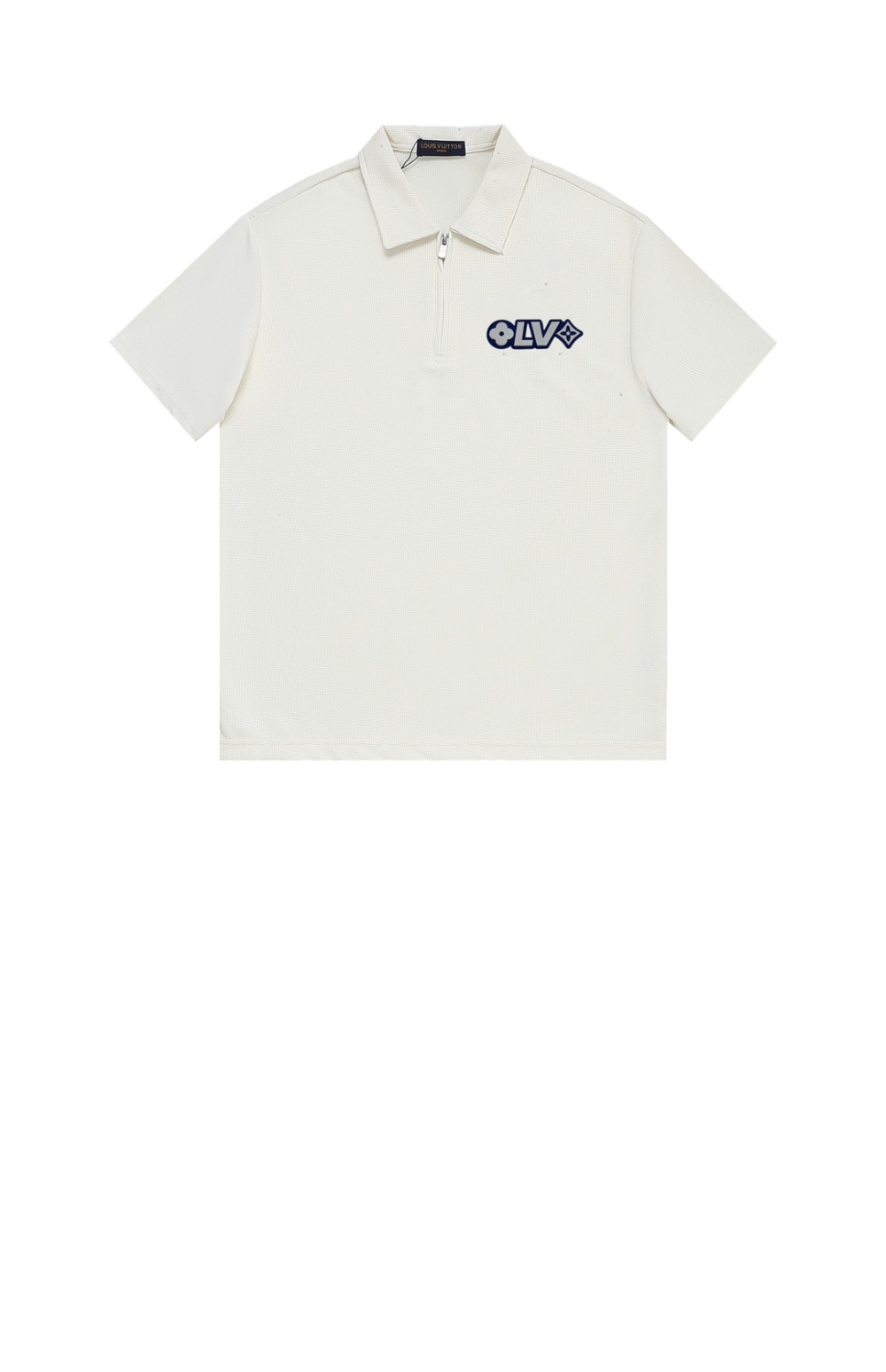 루이비통 로고 프린트 반팔