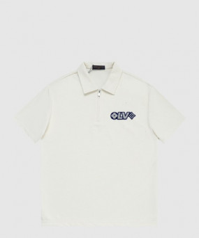 루이비통 로고 프린트 반팔