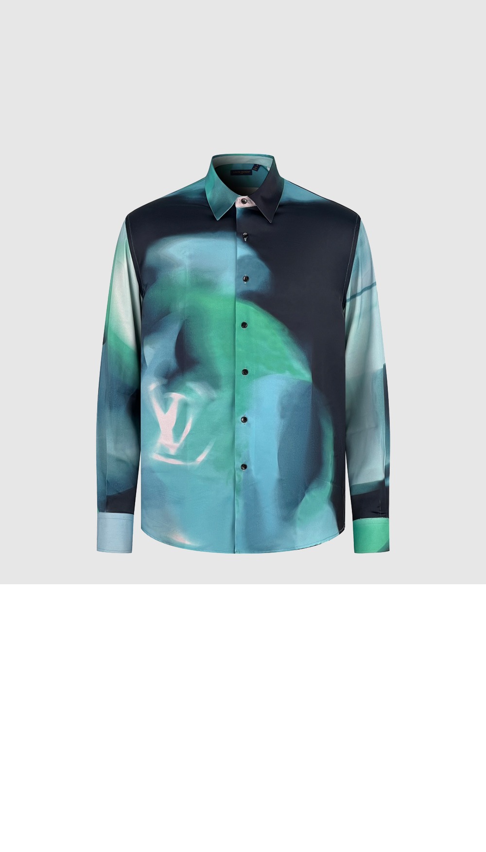 루이비통 플라워 패턴 셔츠