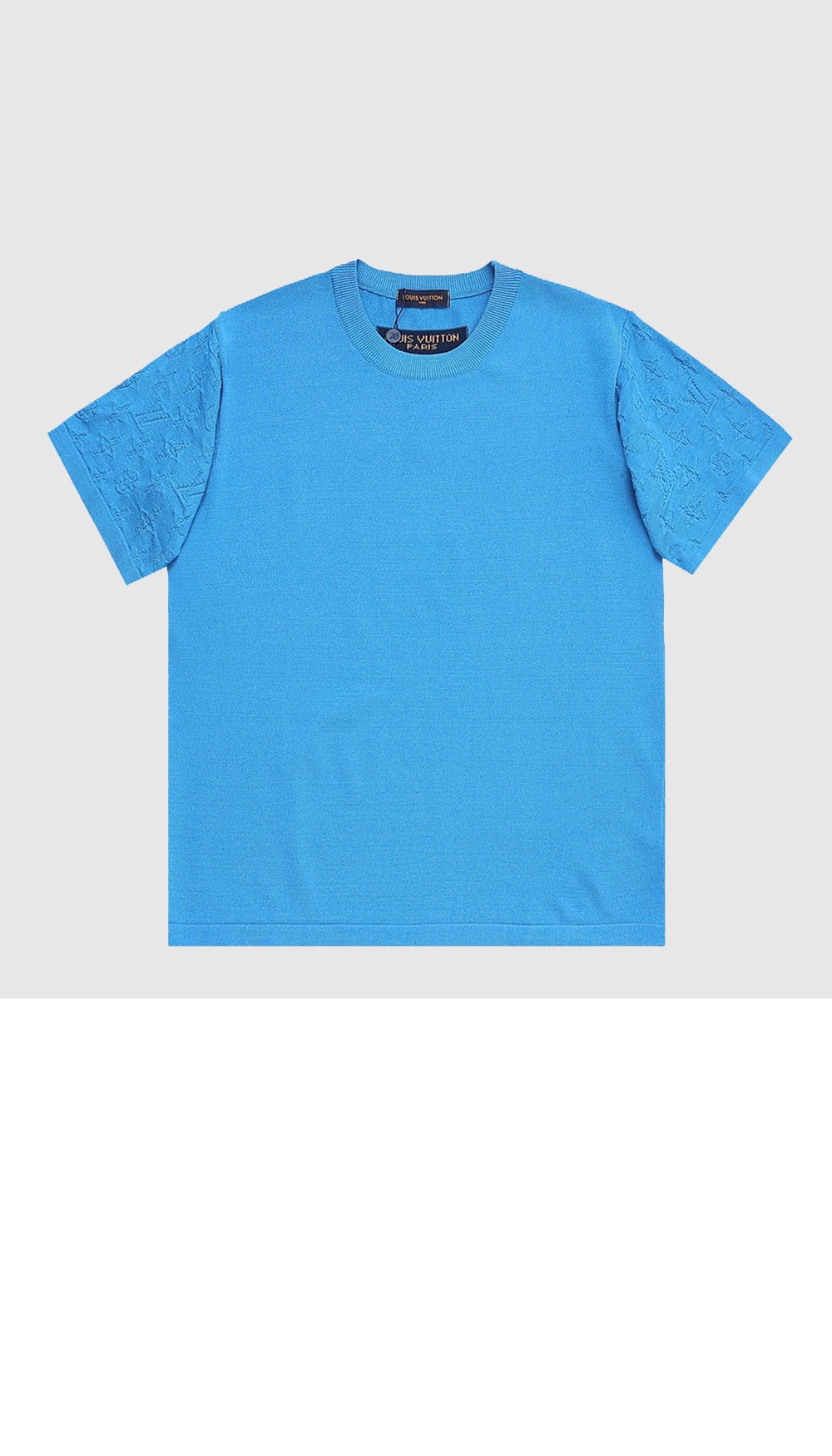 루이비통 로고 프린트 반팔