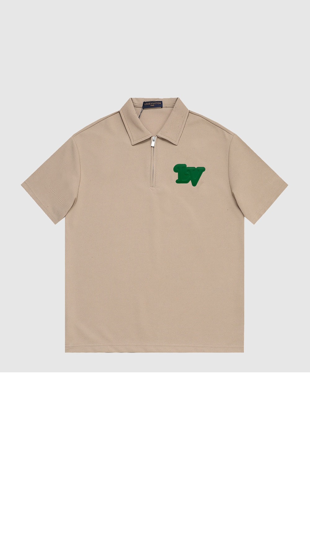 루이비통 로고 프린트 반팔