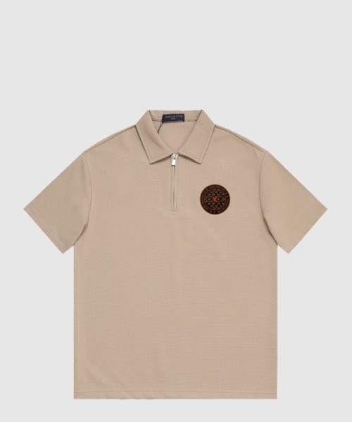 루이비통 로고 프린트 반팔