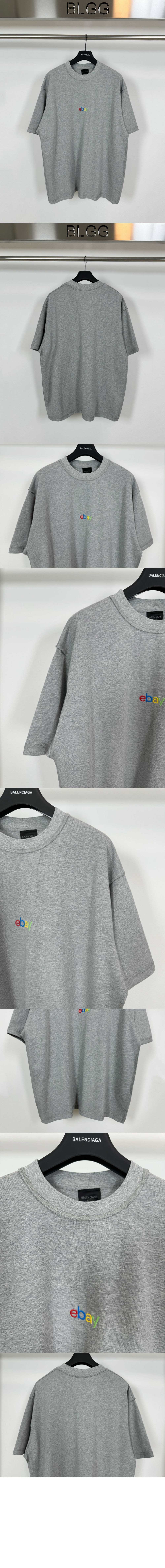 발렌시아가 플라워 코튼 톱