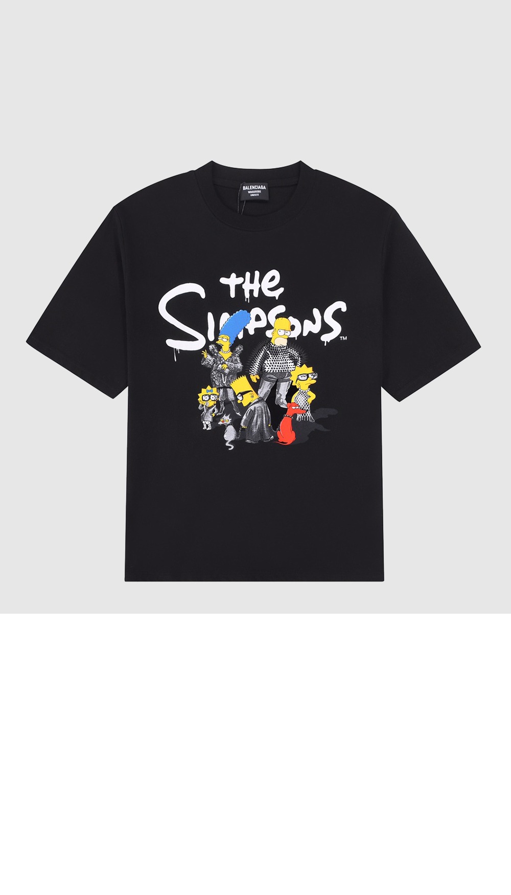 발렌시아가 플라워 코튼 톱