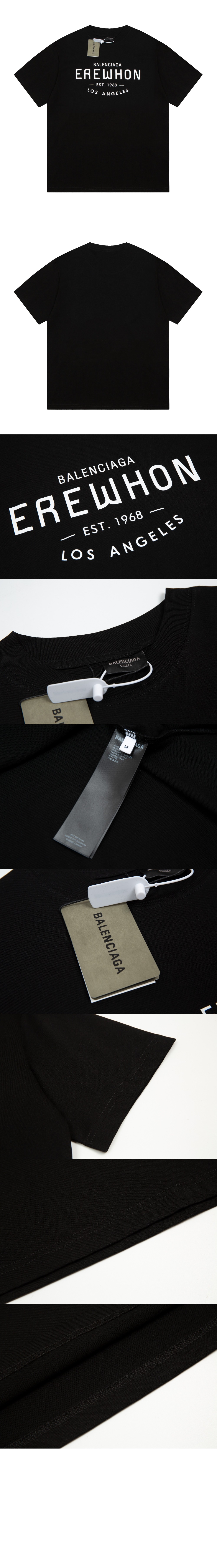 발렌시아가 플라워 코튼 톱