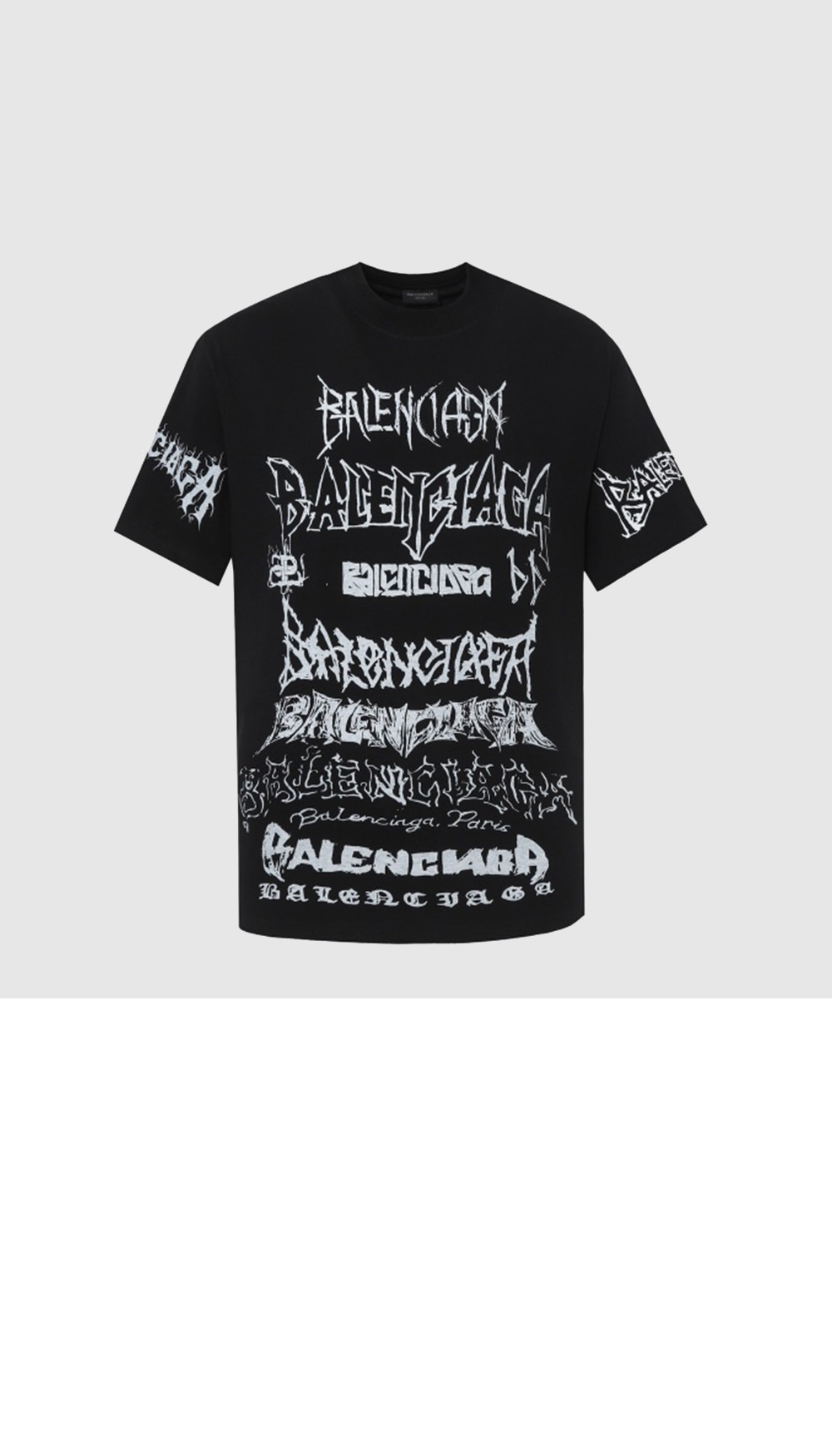 발렌시아가 플라워 코튼 톱