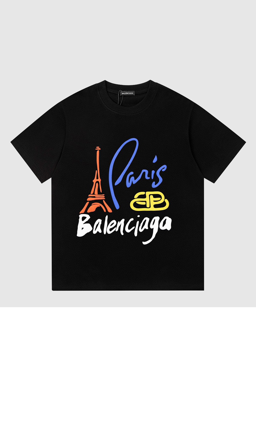 발렌시아가 플라워 코튼 톱