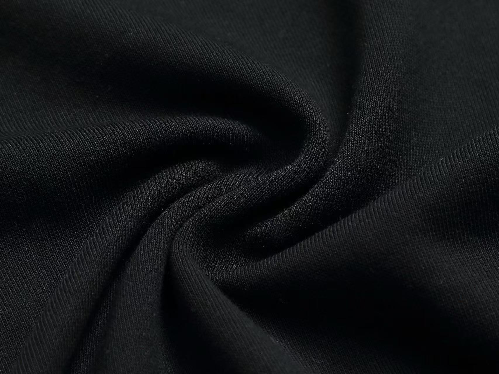 크롬하츠 홀스슈 후드티 블랙