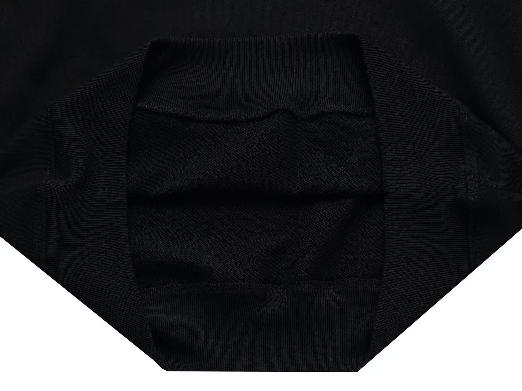 크롬하츠 홀스슈 후드티 블랙