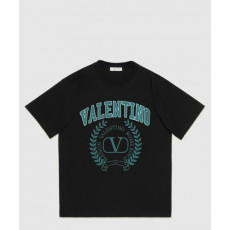 발렌티노 로고 프린트 반팔