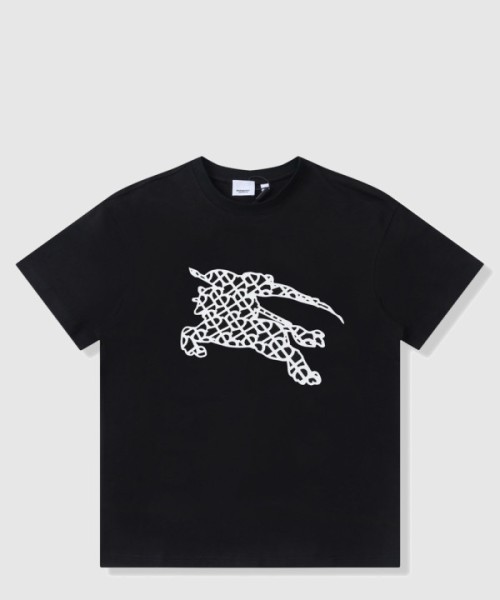 버버리 플라워 코튼 티셔츠